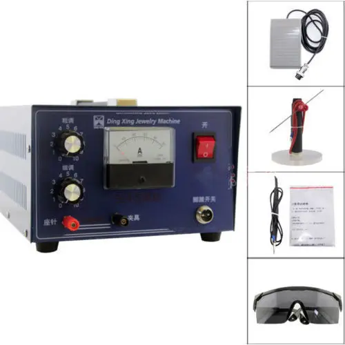 DX-50A, ювелирный лазерный сварочный аппарат, мини точечный сварочный аппарат, золото, серебро, 400 Вт, 220 В, ювелирный лазерный Импульсный сварочный аппарат