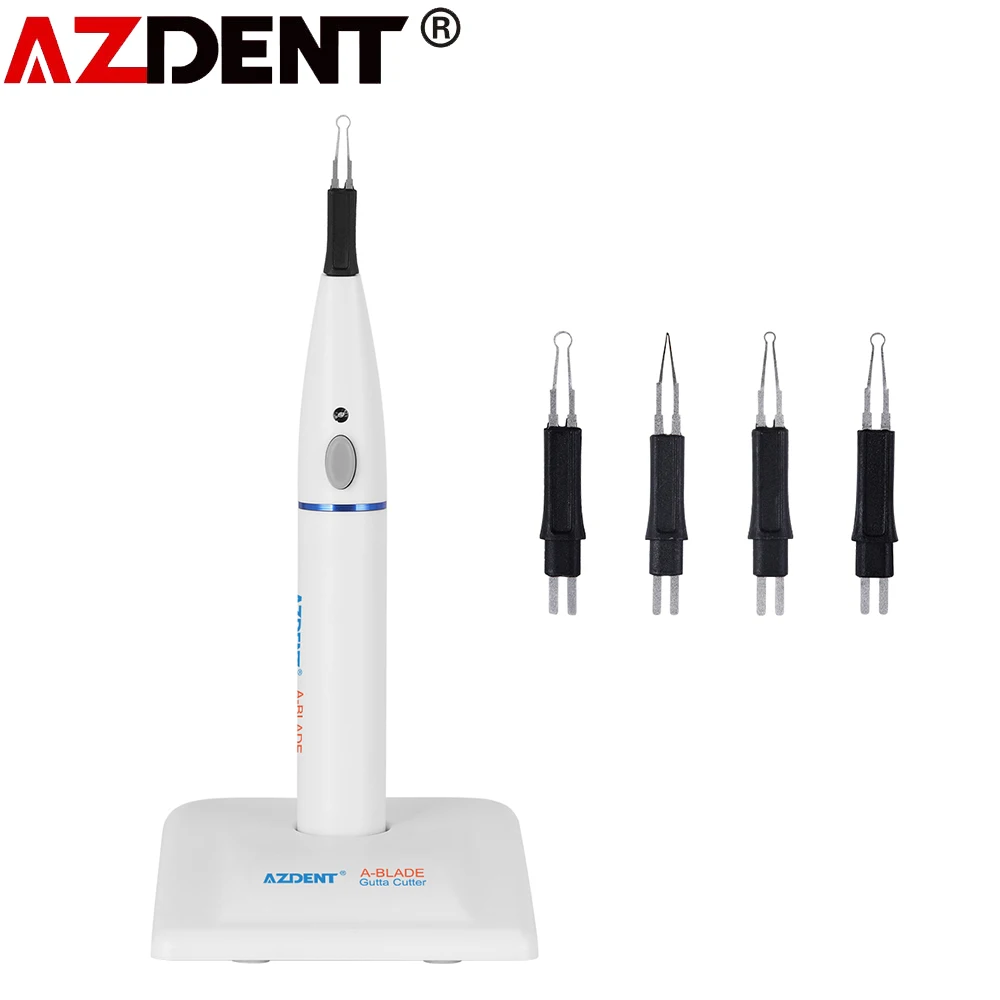 Azdent Dental Wireless Gutta Percha Tooth Gum Cutter With 4 Tips |