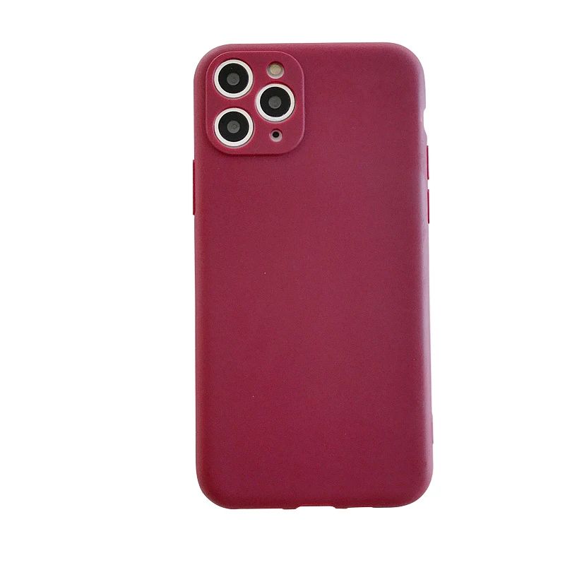 

Wholesale New Material TPU Silicone Phone Case for Iphone 11 pro iphone 12 phone cases 7P8P XR X XS