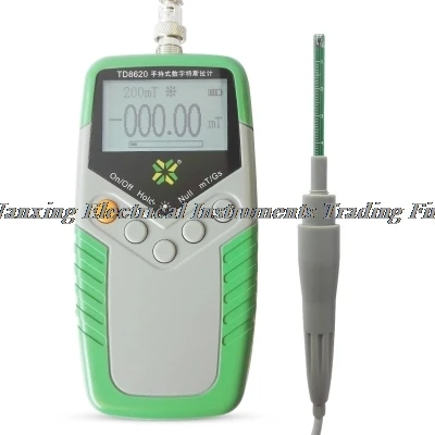 TD8620 Gaussmeter Тесла метр флюксметр поверхности магнитного поля тестер с функцией NS идеальная альтернатива WT10A