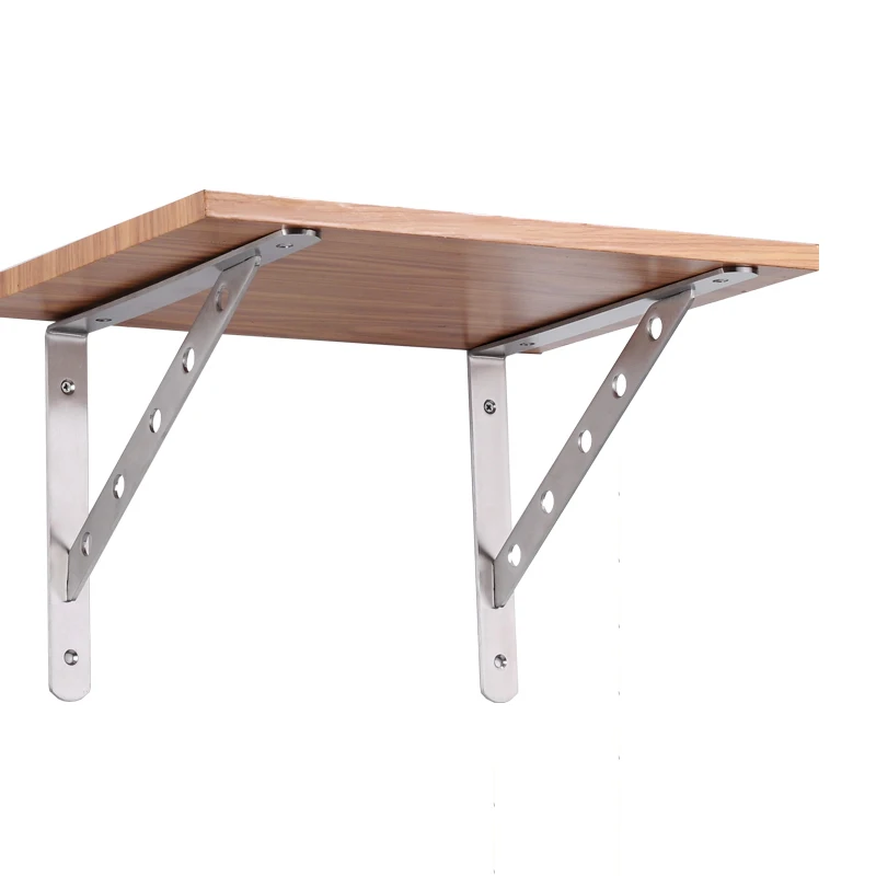 Треугольный угловой кронштейн 2 шт. 6-12 дюймов тяжелая поддержка регулируемый