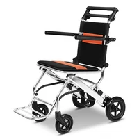 hot sale aluminum alloy portable wheelchair folding lightweight 7 5kg ultralight wheelchair
