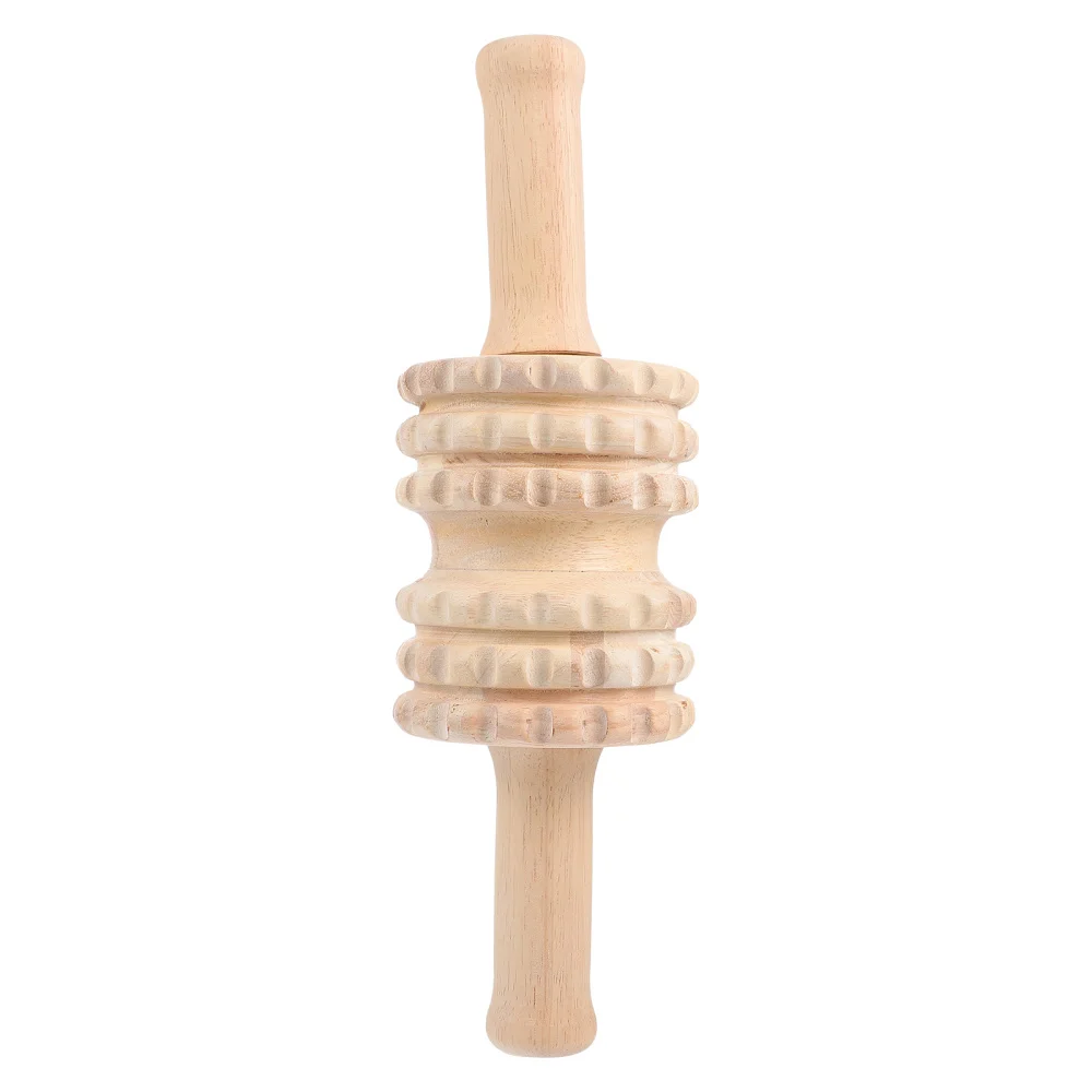 

1PC Wood Stick Meridian Dredge Body Spine Care Scraping Tool