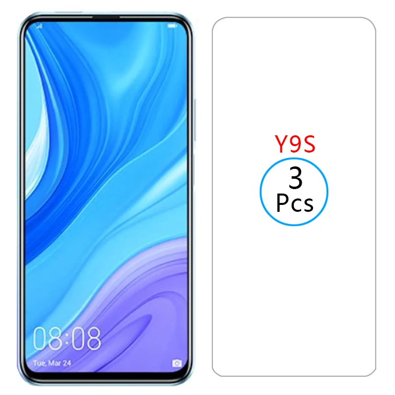 

protective tempered glass for huawei y9s screen protector on huaweiy9s y 9s y9 s ys9 9ys safety film huawey huawe huwei hawei 9h