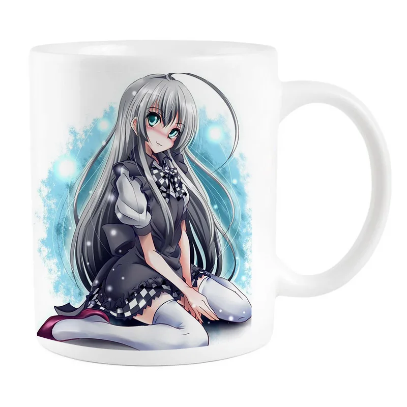 

Haiyore! Чашка Nyaruko-san, кружка, реквизит для косплея, термостойкая кружка с изменением цвета, чашки