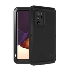 Металлический водонепроницаемый чехол для Samsung Galaxy Note 20, Ультра чехол, ударопрочный 360 полноразмерный защитный армированный чехол для Samsung Note 20