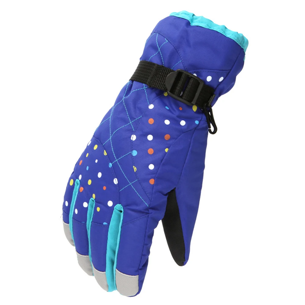 

Women Winter Waterproof windproof Thicken Warm Gloves Snow Gloves Outdoor Ski Motorcycle Cycling Warm Full Finger Ski Gloves