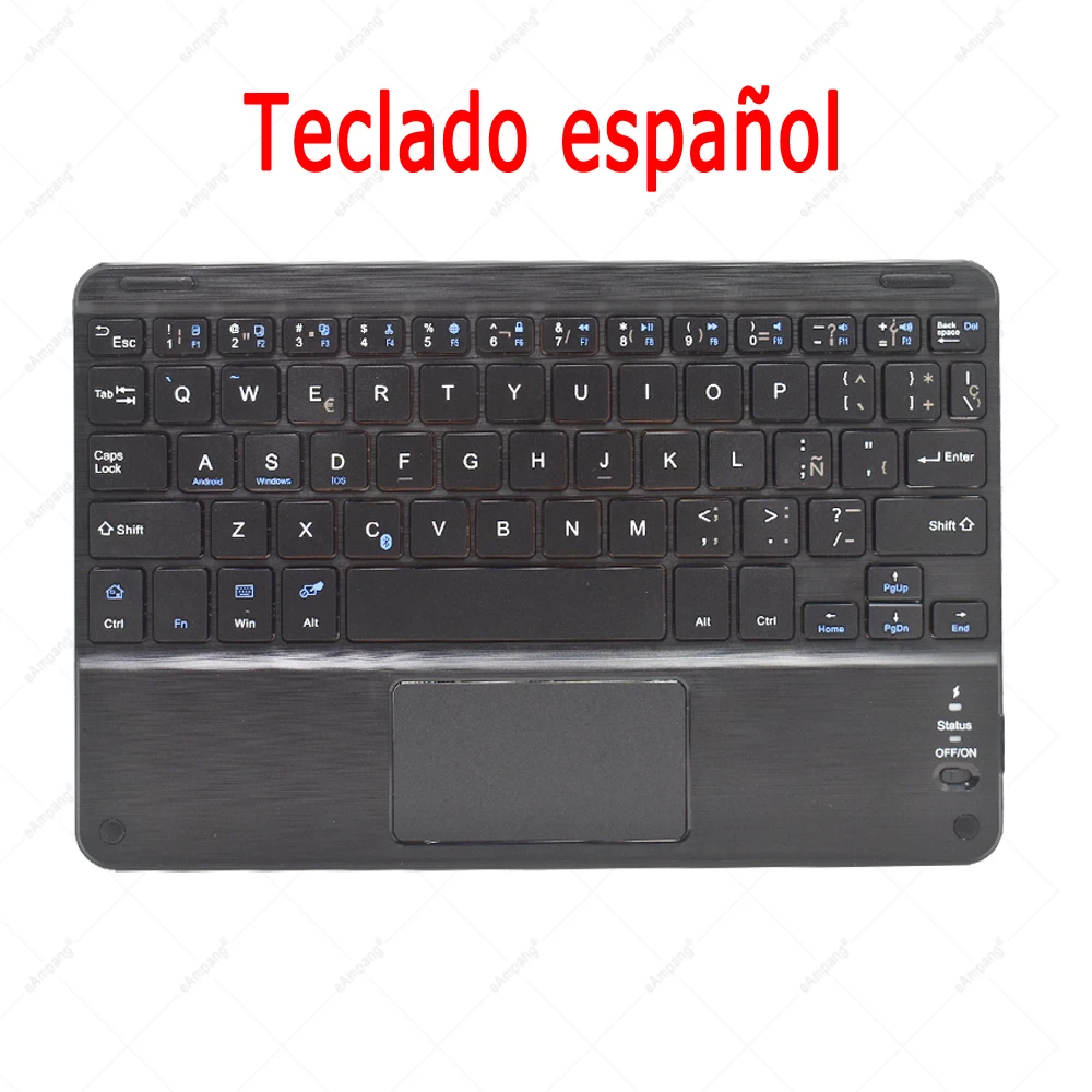 

Spanish Keyboard Case Huawei Mediapad T5 10 M5 lite 10.1 M5 10 Pro ca M6 10.8 Matepad T10 10s 10.4 Pro 10.8 Tablet Cover Shell