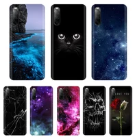 coque for sony xperia 10 ii printing silicon cover soft tpu phone case for sony xperia 10 10ii back cover cute cat 6 0inch
