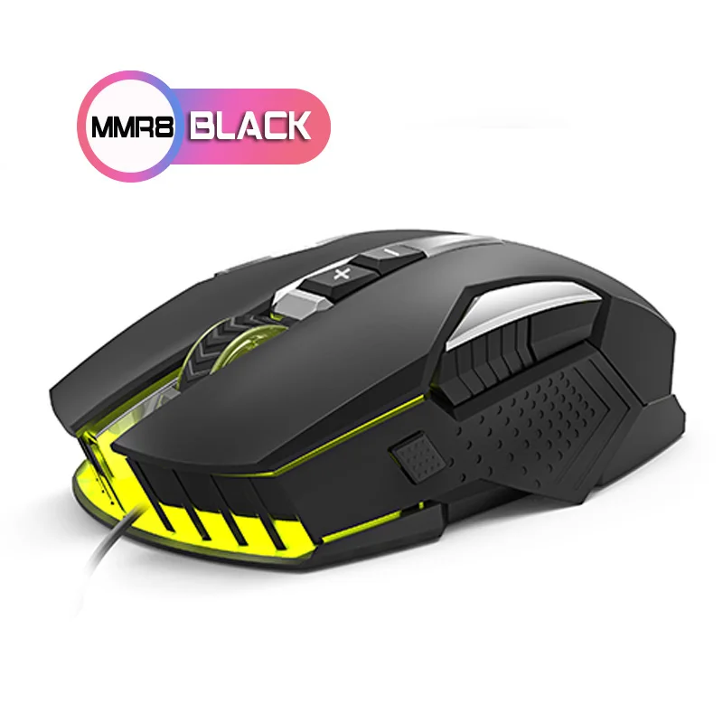 ZUOYA игровая мышь dpi, регулируемый светодиодный, яркий, проводной, оптическая, USB, геймерская мышь, игровая мышь для ПК, компьютера, ноутбука, профессиональная - Цвет: MMR8