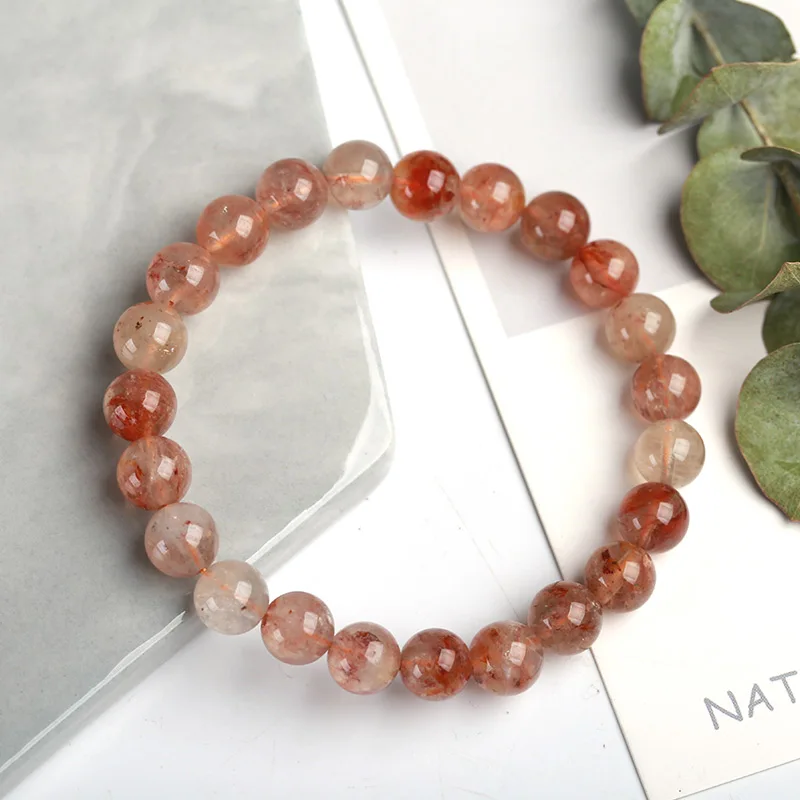 JD рейки Бохо натуральный браслет с драгоценным камнем 8/10 мм каменные бусины