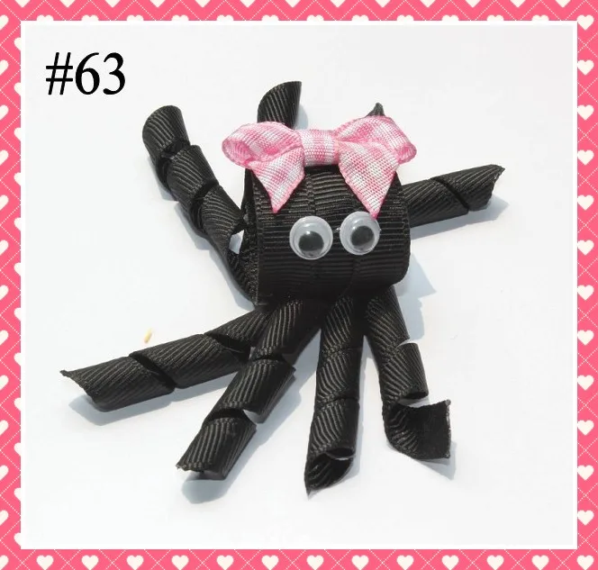 Бесплатная доставка-B 15 шт. бутик для Хэллоуина банты волос на День Благодарения