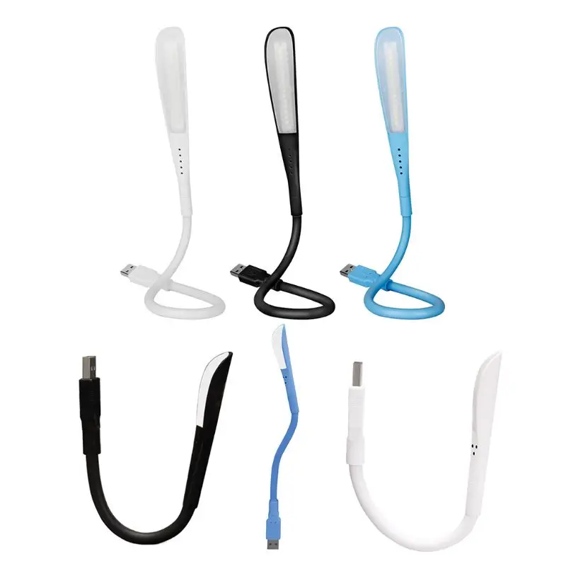 

Portable Mini USB Led Lamp Flexible LED In-line USB Light Ultra Bright 14LEDS for Laptop Notebook PC Computer W8ED