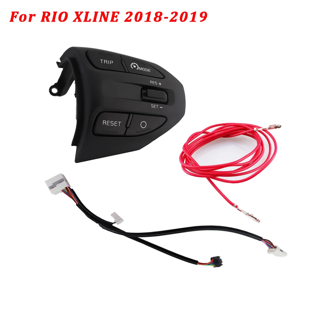 Кнопки на рулевое колесо для KIA K2 RIO 2017 2018 2019 X LINE Кнопка Bluetooth телефон круиз