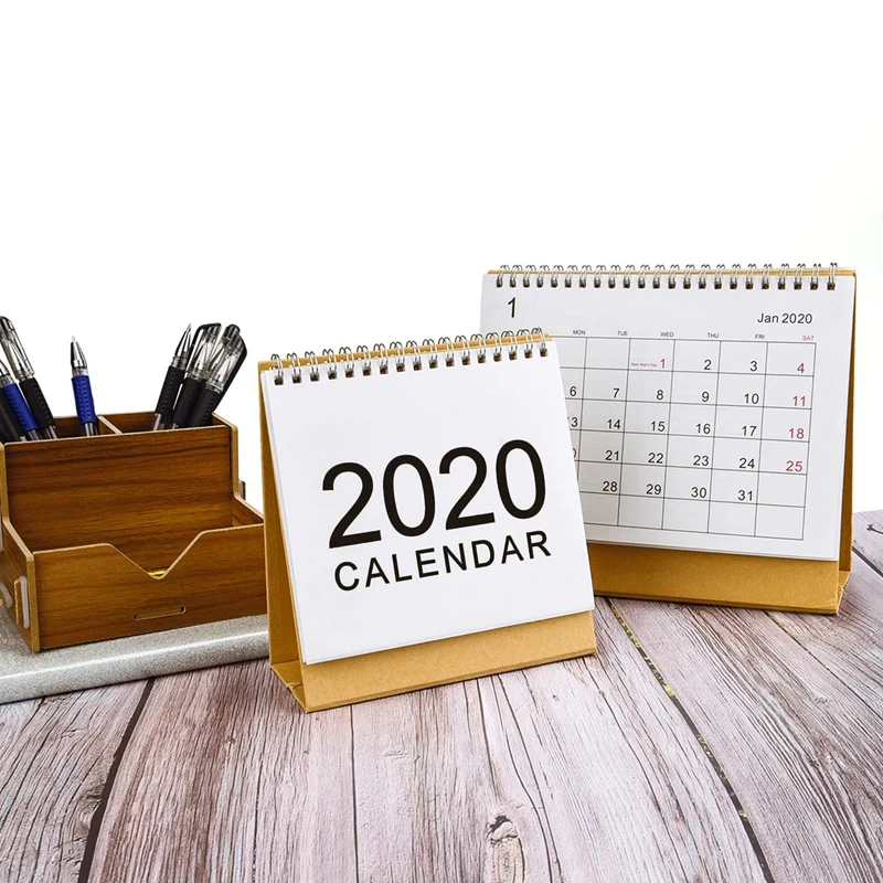 Desktop Wall Calendar Monthly Plan Daily Schedule Planner Kawaii School Supplies | Канцтовары для офиса и дома