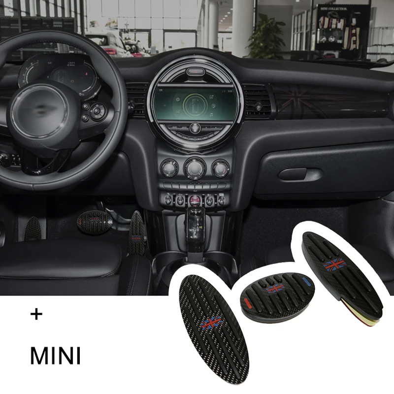 

Car Stickers Accelerator Brake Pedal Decoration Accessories For MINI Cooper F54 F55 F56 F60 R55 R61 R60 R56 Styling Modification