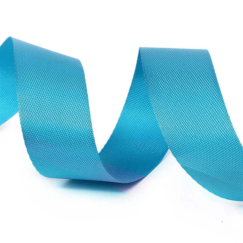 38mm width Nylon plain woven Webbing 50 yards length braided straps belt 32 kinds of color 0.7mm thicker | Дом и сад