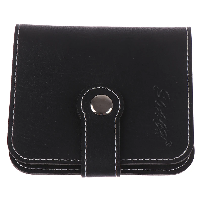 Черный квадратный Кожаный чехол-бумажник Plectrum для акустической электрогитары |