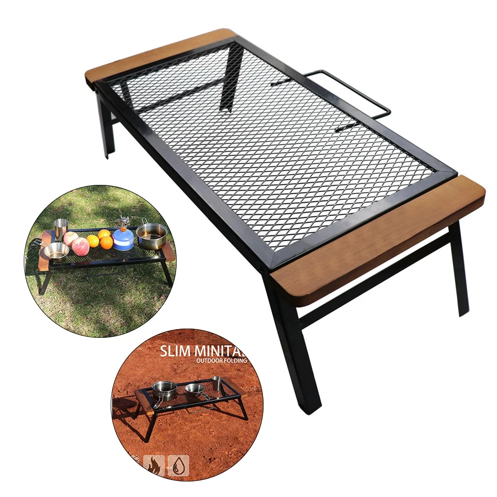 

Portable Outdoor Indoor Folding Table Camping BBQ Backyard Garden Desk Foldable Outdoor Bbq Table Picnic Table Folding