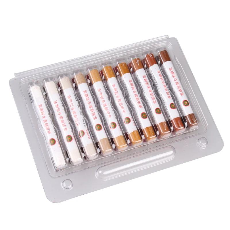 20 шт./компл. краска для мебели ремонта пола Восковая карандаш царапин ручка