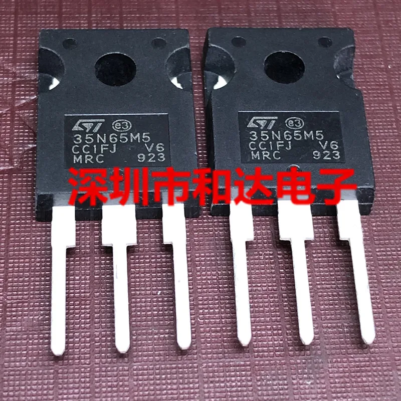 (5 шт.) 35N65M5 STW35N65M5 TO-247 650V 27A / IRFP244 250V 15A KCH30A20 200V 30A IRGPC40F 600V | Электронные компоненты и