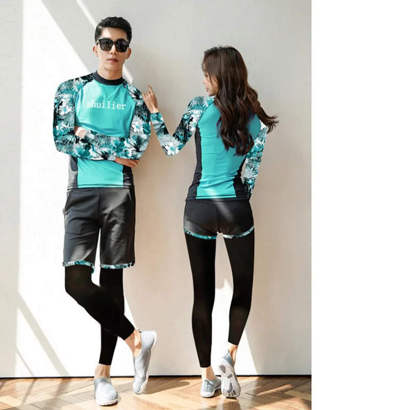 Женский купальный костюм с длинным рукавом для серфинга из вискозы|Комбинезоны| |