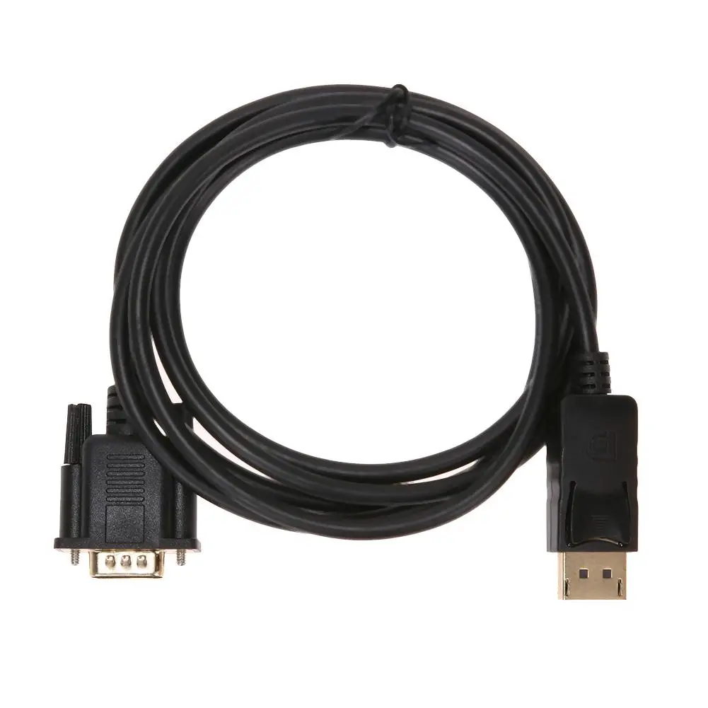 1 8 м Thunderbolt Дисплей Порты и разъёмы DP to VGA Мужской адаптер конвертер кабель Sup s до