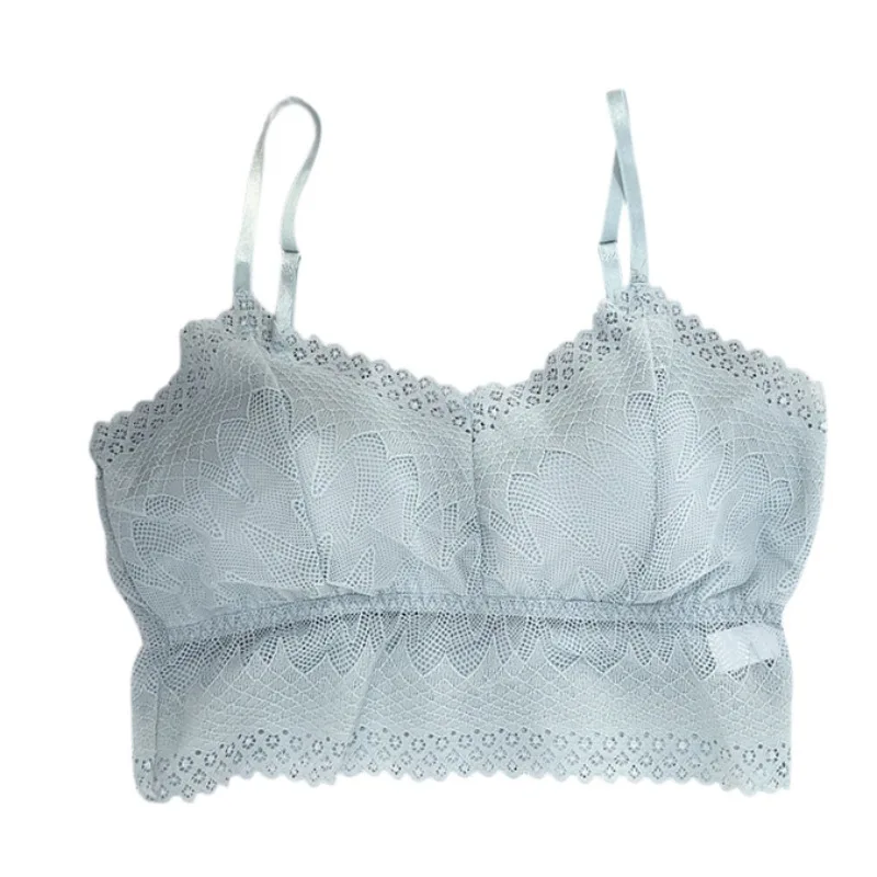 Женский Летний Тонкий Бюстгальтер во французском стиле кружевное красивое