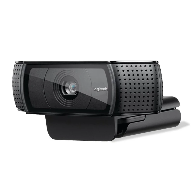 Веб камера Logitech HD Pro Webcam C920e с автофокусом 1080P Full Широкоформатная для видеозвонков