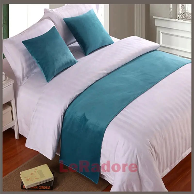 Роскошный бархатный набор шарфов для отеля мотель прочный защитный чехол