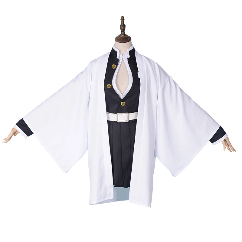 Аниме Demon Slayer Kimetsu No Yaiba косплей костюмы Kanroji Mitsuri карнавальный костюм кимоно для