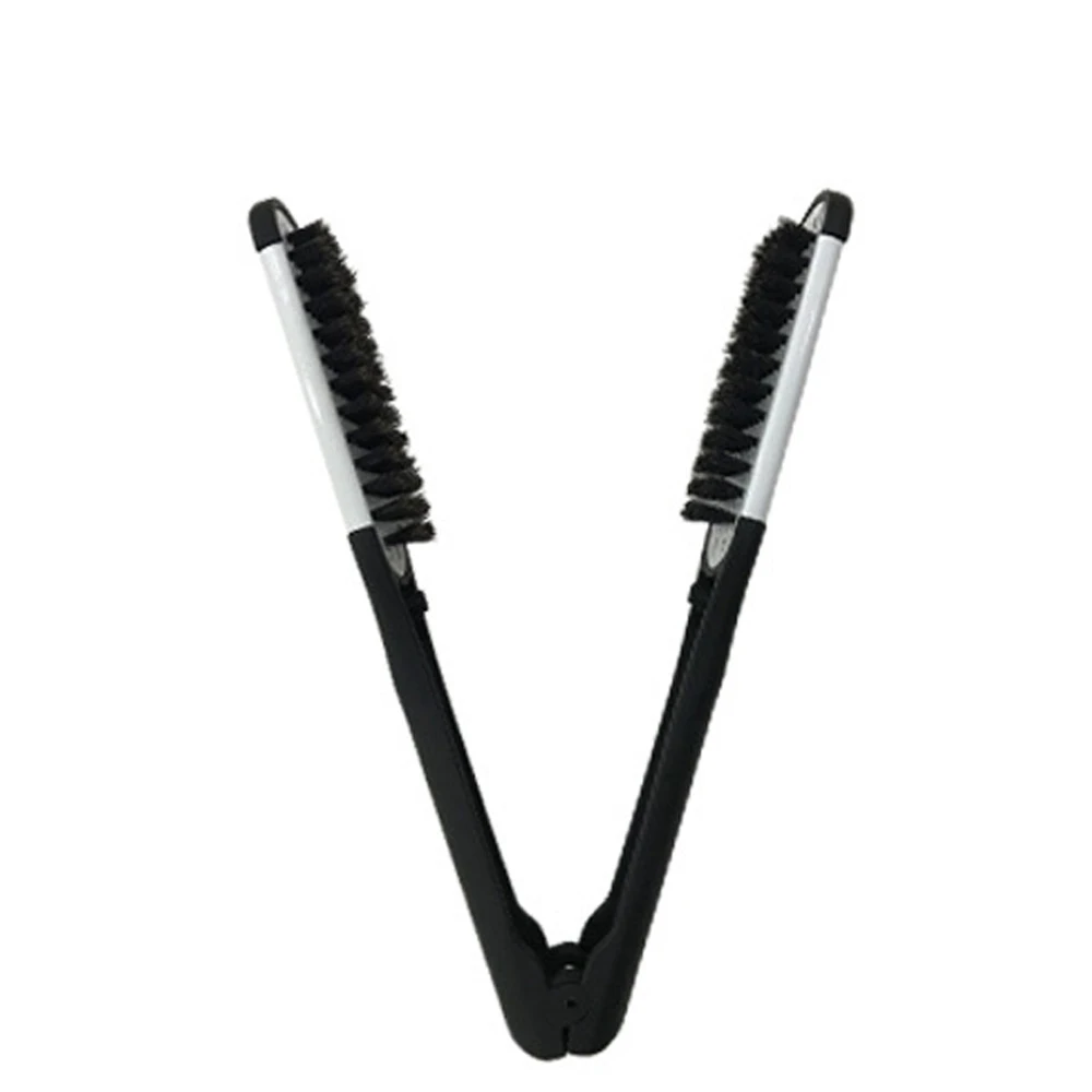 1 шт. Профессиональный Выпрямитель для волос v-образная расческа выпрямления