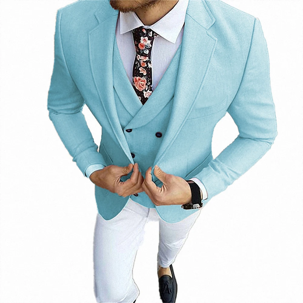 [XZ57] Стильный Молодежный Розовый Смокинг для выпускного белые брюки свадебные