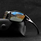 Поляризационные солнцезащитные очки UV400 для мужчин и женщин, роскошные классические зеркальные солнечные очки в винтажном стиле, для вождения, рыбалки, путешествий, 2021