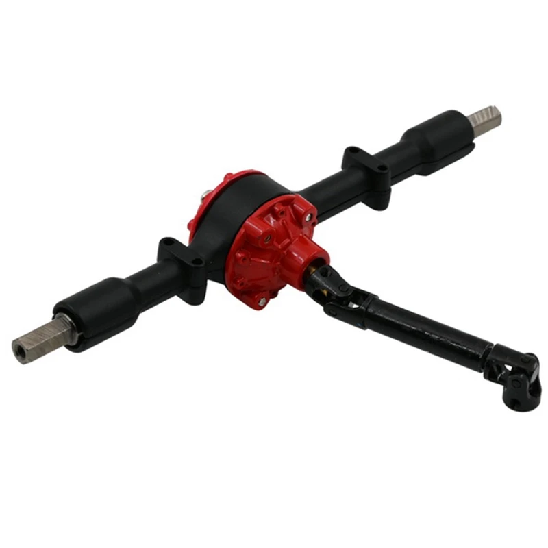 

1set for WPL D12 Rear Metal Shaft Shell Differential Gear & 4Pcs Metal Brake Disc Caliper Tire Counterweight