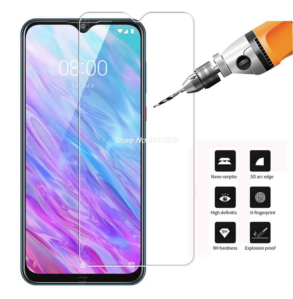 Защитное стекло для ZTE Blade 20 прозрачное закаленное | Мобильные телефоны и