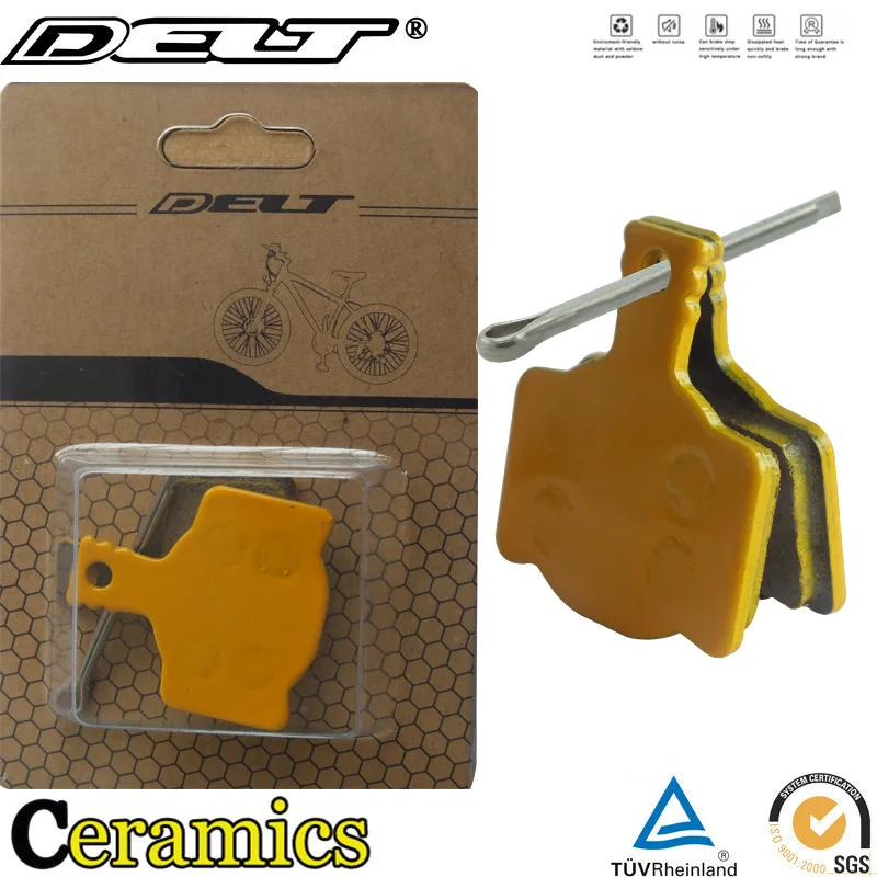 4 пары керамических дисковых тормозных колодок для горного велосипеда булавки