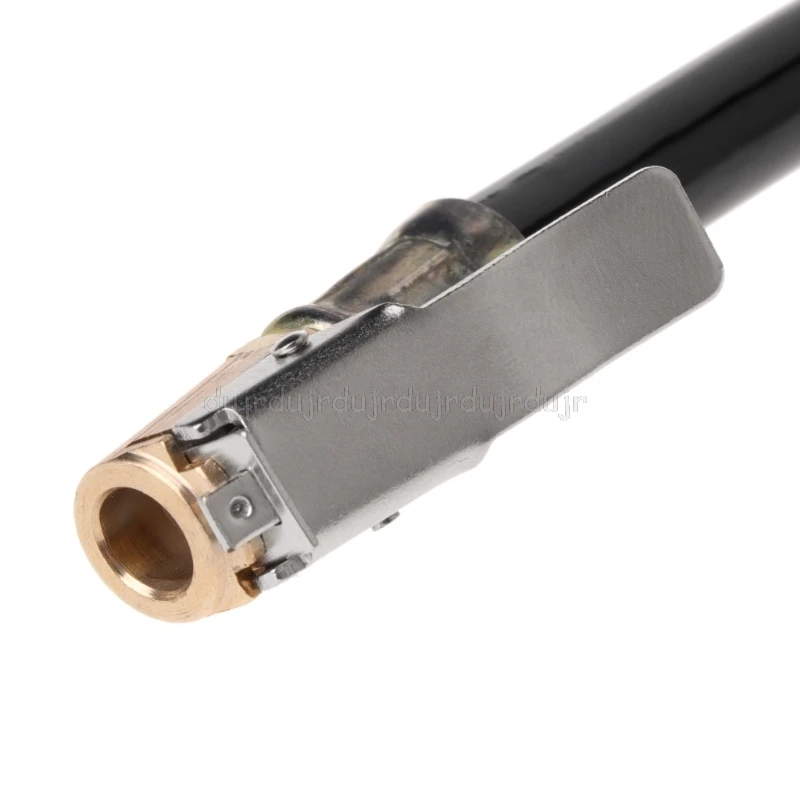 

Air Tyre Inflator Pressure Gage Car Auto Tire Pump Hose Gauge Flexible Hose Connector O25 19 Dropship