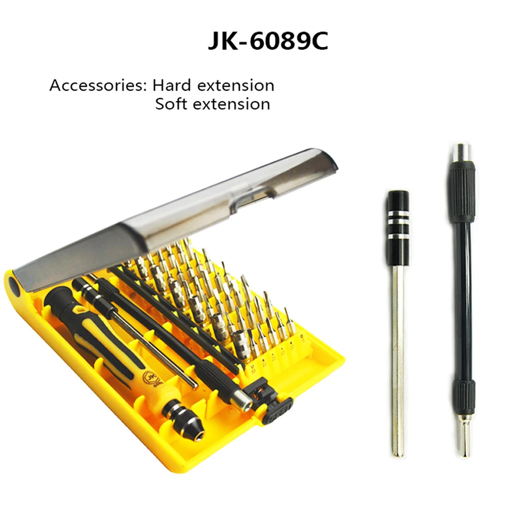 Набор прецизионных отверток из хром ванадия Магнитная отвертка 46 в 1 набор для