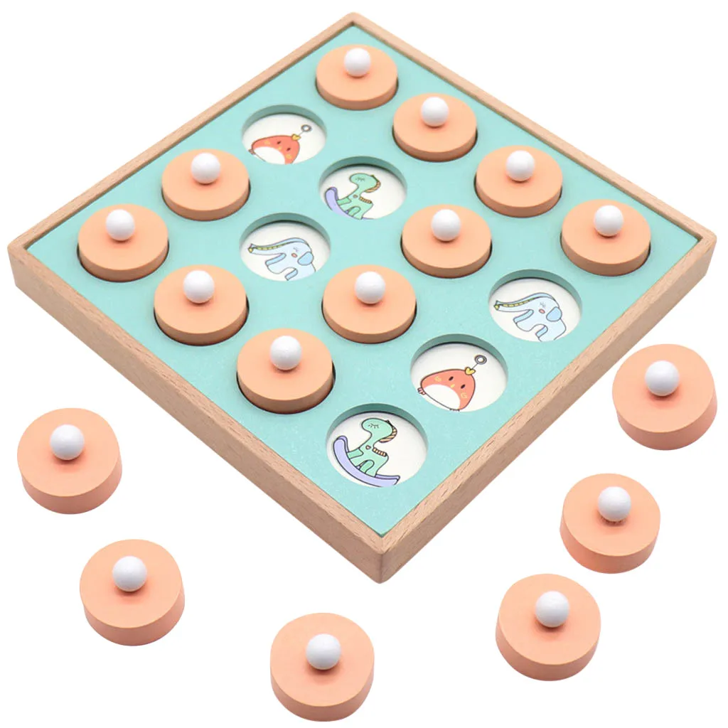 Детские игрушки модная интеллектуальная игра-головоломка Iq деревянная игра с