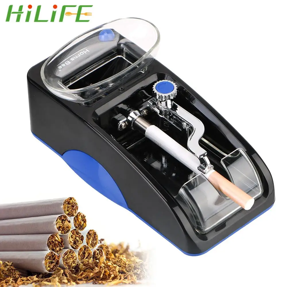 Electric Automatic DIY Injector Maker Smoking Tool Accessories Tobacco Roller Cigarette Rolling Machine EU US Plug | Дом и сад
