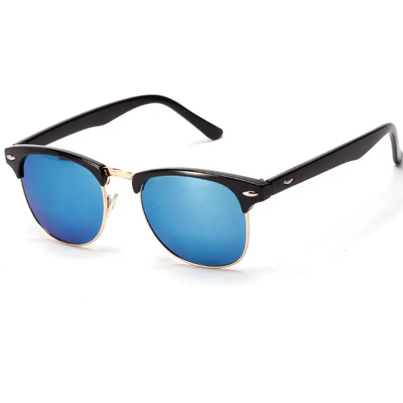 Классические брендовые дизайнерские женские солнцезащитные очки с заклепками