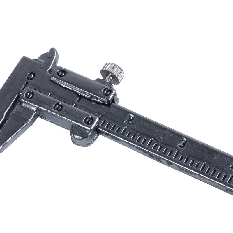 Серебро Имитация штангенциркуль модельная линейка слайд брелок | Инструменты