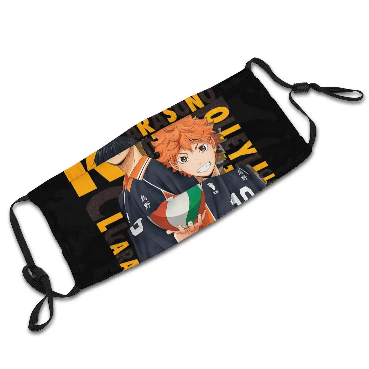 Haikyuu Hinata японское аниме лицо маскарилла ролбол парнтер модная многоразовая маска