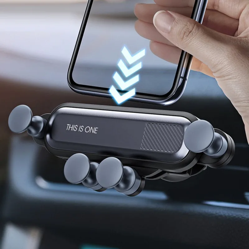 

Gravity Car Phone Holder Telefon Mount Mobile Cell Stand Smartphone GPS Support For iPhone 12 Pro Max Huawei Xiaomi Samsung