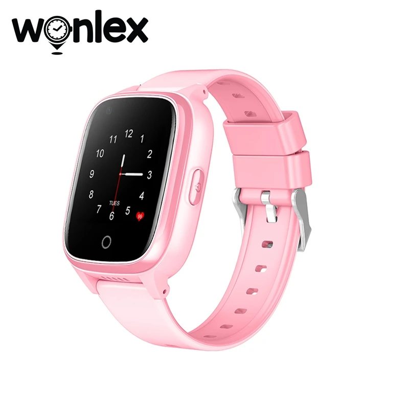 

Wonlex Smart-Watch Kid Smart GPS WIFI Locate HD 4G Video SOS Calling Anti-lost Watch KT17 Students Child School Location Tracker