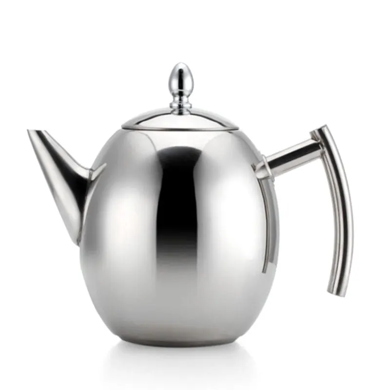 1.5L Stainless Steel Coffee Kettle Teapot Tea Cold Water Pot with Strainer Home Tools FAS6 | Дом и сад