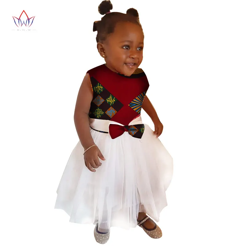 2020 африканская Женская одежда для детей Дашики традиционные Хлопковые Платья с