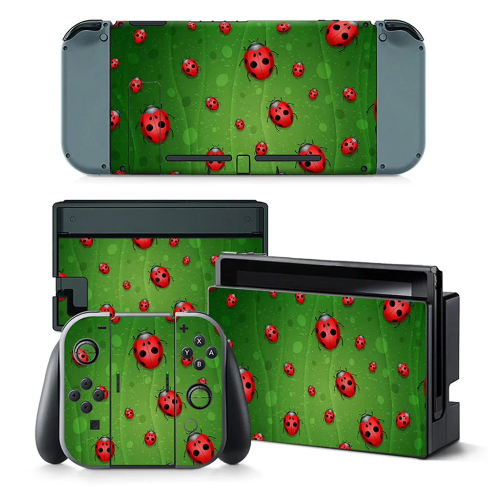 Наклейки из ПВХ для Nintendo Switch виниловые наклейки консоли Joy-Con | Электроника