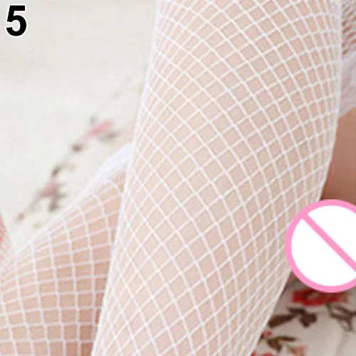

Lady's Fashion Sexy Large Fishnet Stockings Lace Over Knee Thigh High Socks super sexy attractive large fishnet stockings Solid